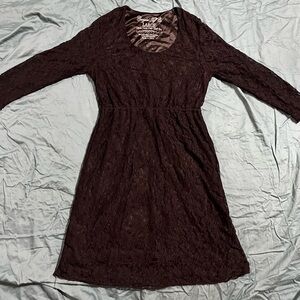 Cowgirl Tuff Black Lace Dress